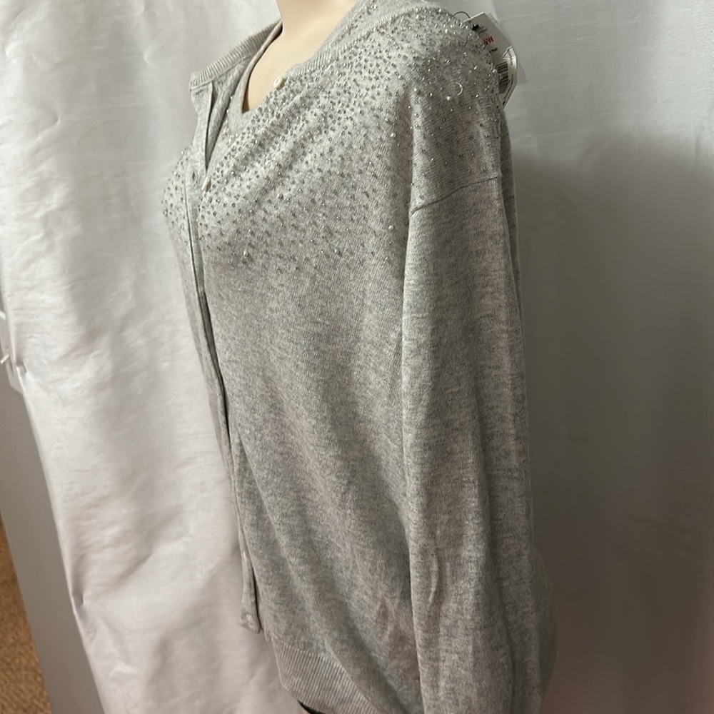 Gegrge 16W Gray Sweater & Vest - Picture 5 of 6